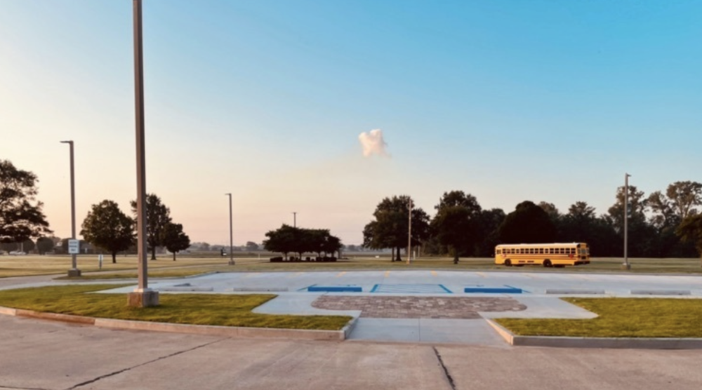 A school bus