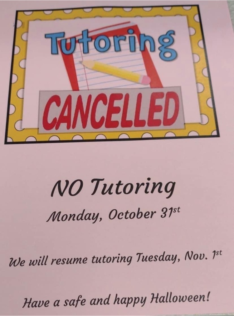 no tutoring flyer