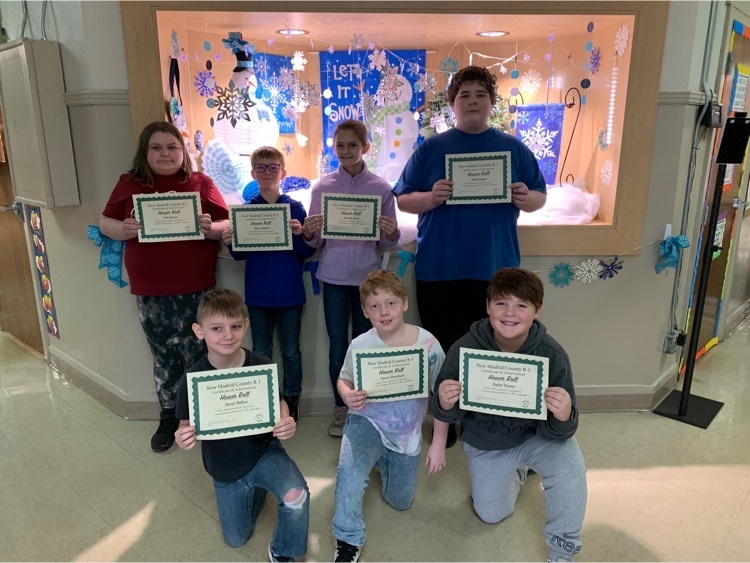 honor roll fifth grade students